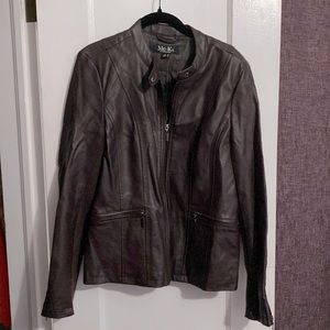 Mo-Ka Faux Leather Jacket